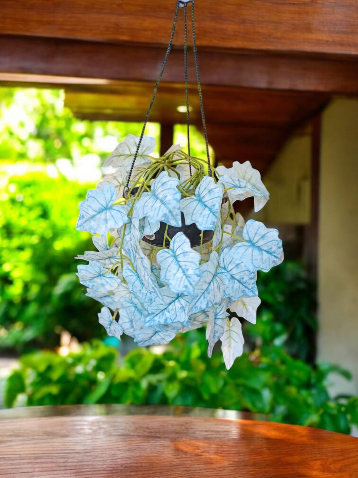 Rama Artificial Caladium Azul 77cm