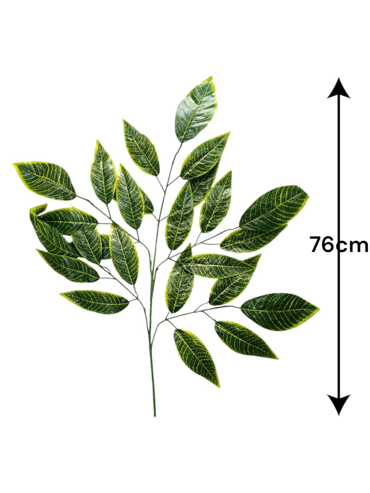 Rama Artificial Hojas de Mango Realista 76cm