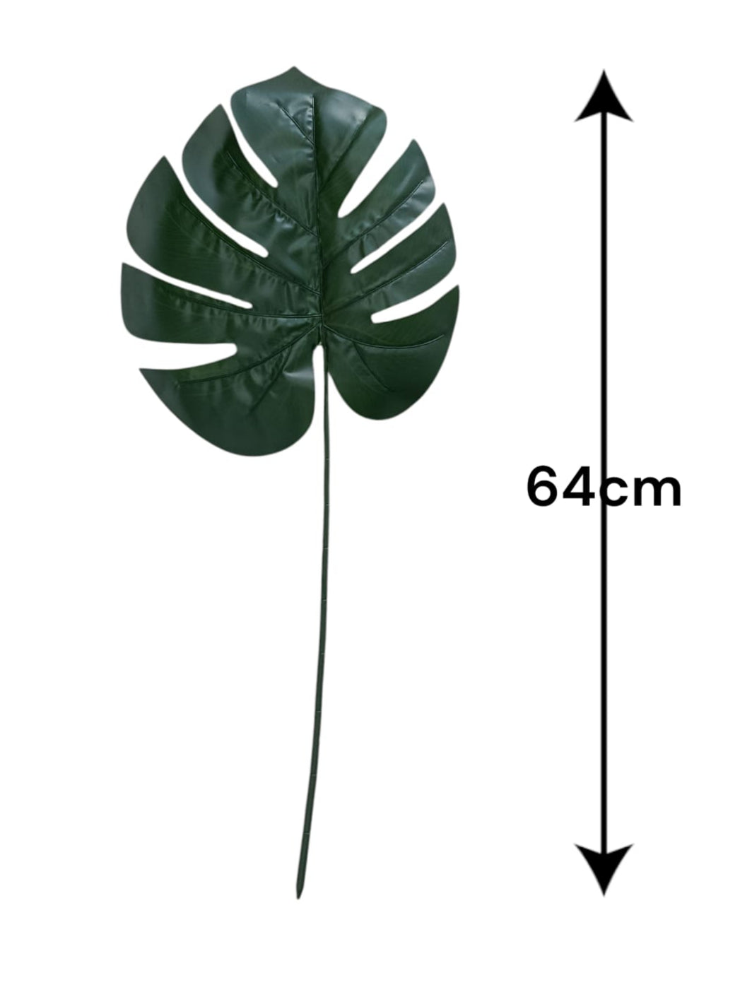 Hoja Balazo Tallo Largo Artificial 64cm