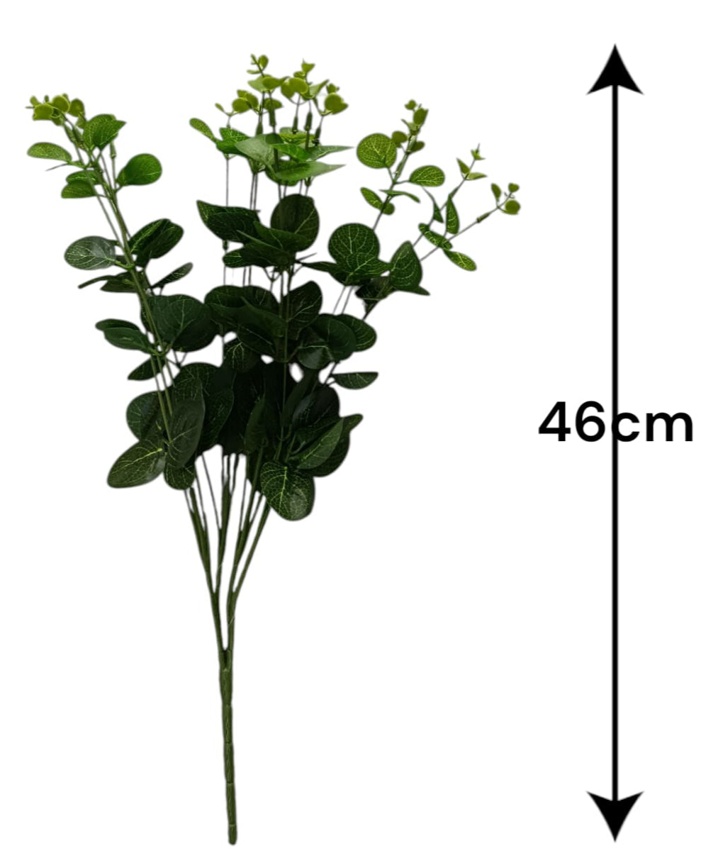 Rama Eucalipto Realista Artificial 46cm
