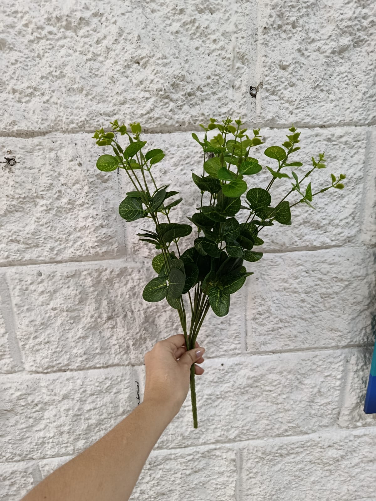 Rama Eucalipto Realista Artificial 46cm