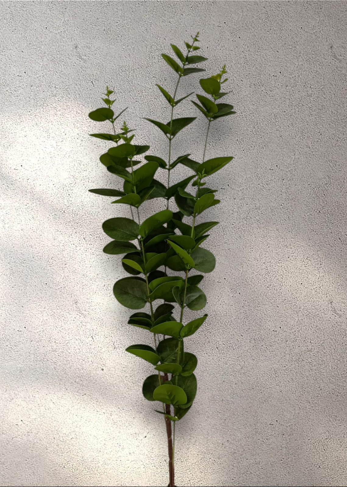 Rama Eucalipto Artificial Con Flor 90cm