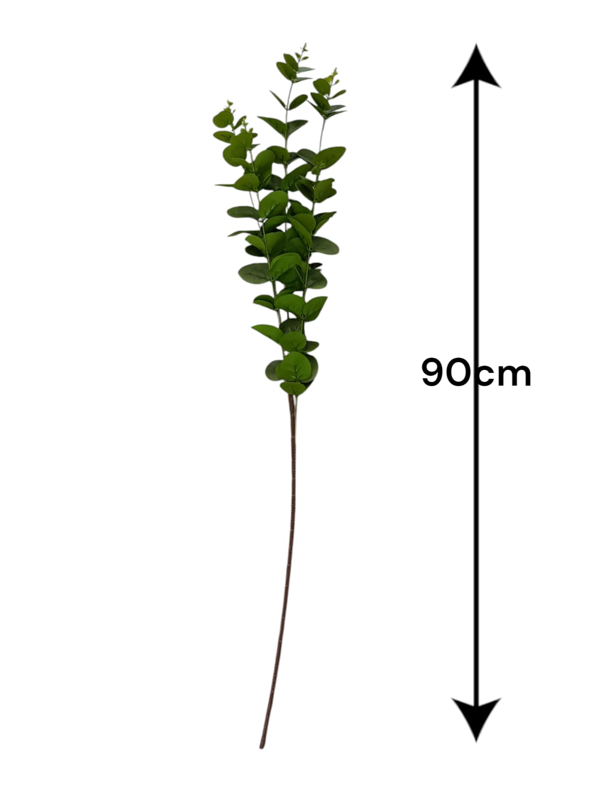 Rama Eucalipto Artificial Con Flor 90cm