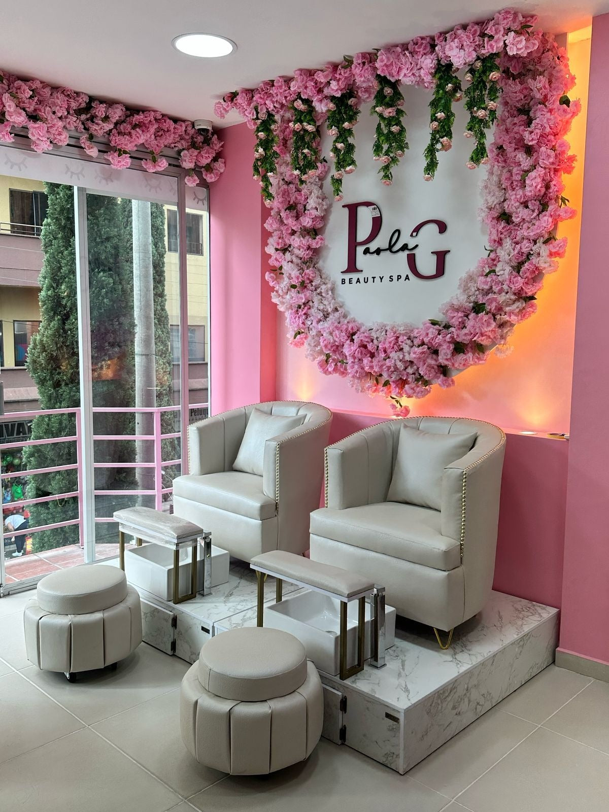 Rama de Cerezo Premium con Hojas 95cm