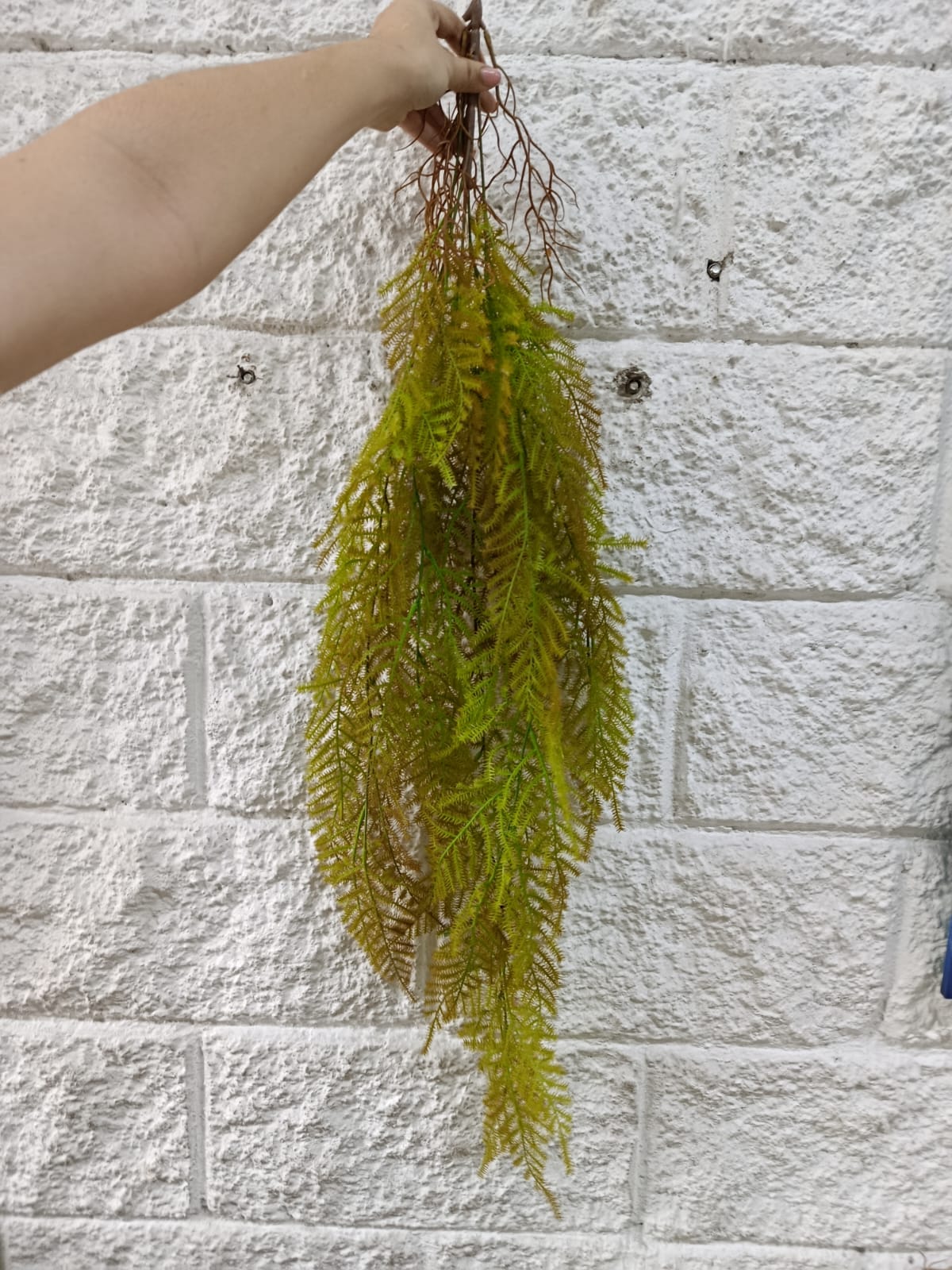 Colgante Helecho Tipo Musgo Premium 97cm