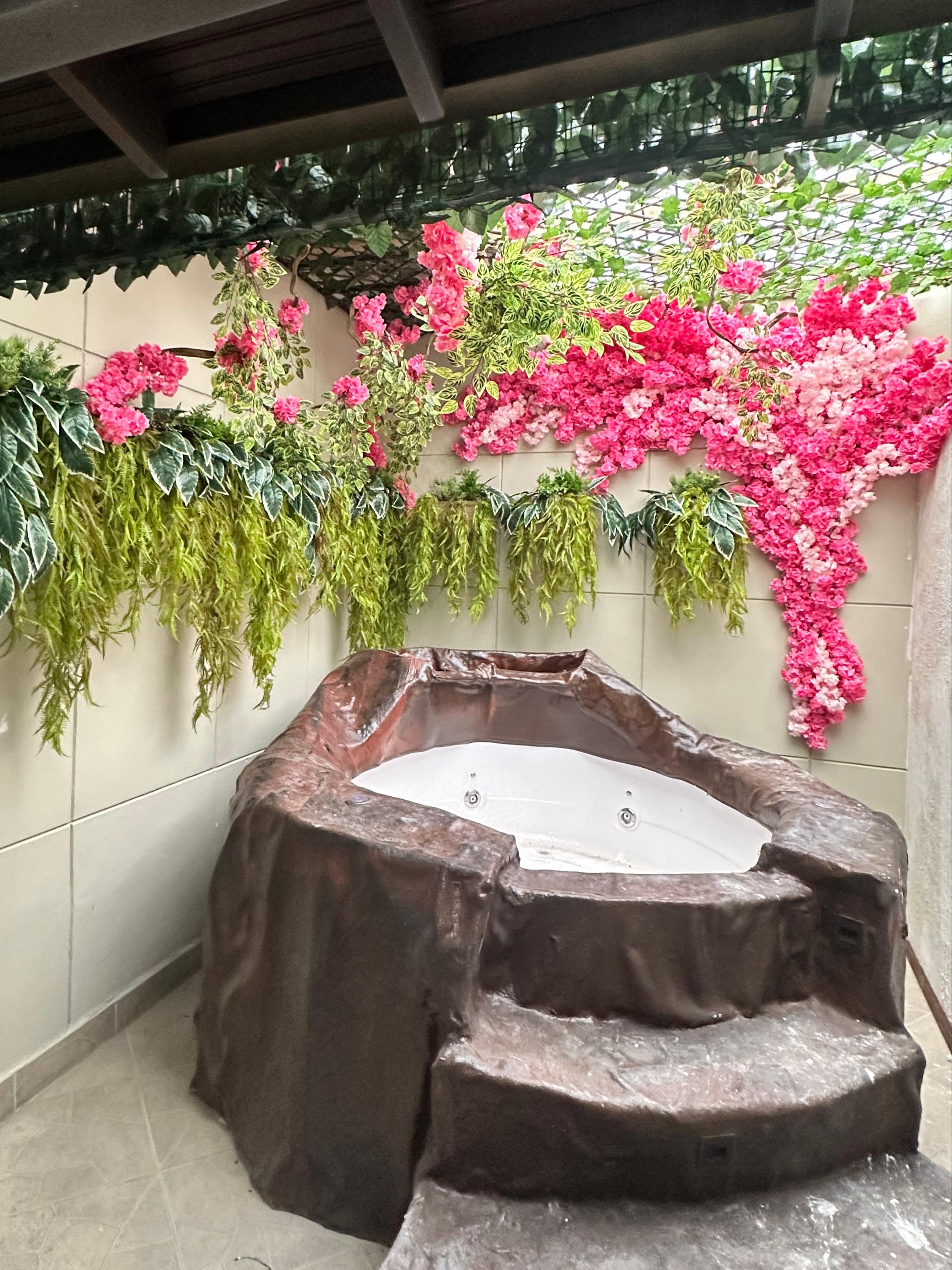 Rama de Cerezo Premium Rosa Claro 95cm