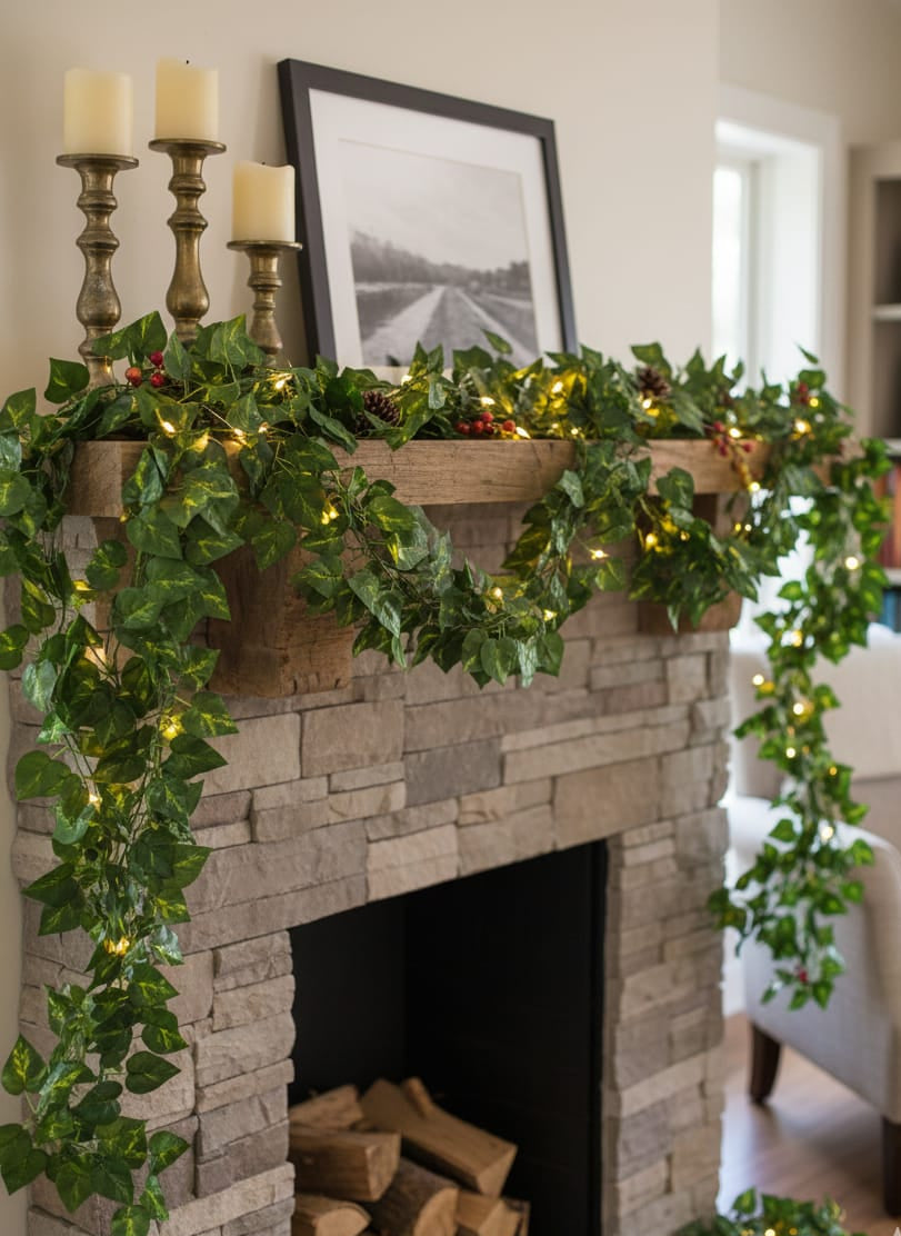 Docena Enredadera Hoja Miami Premium x12 2.40mts