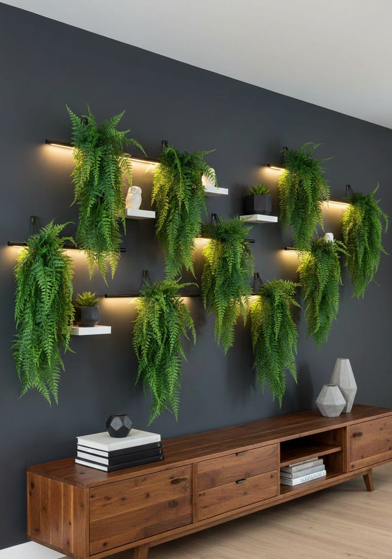 Colgante Tipo Helecho 80cm