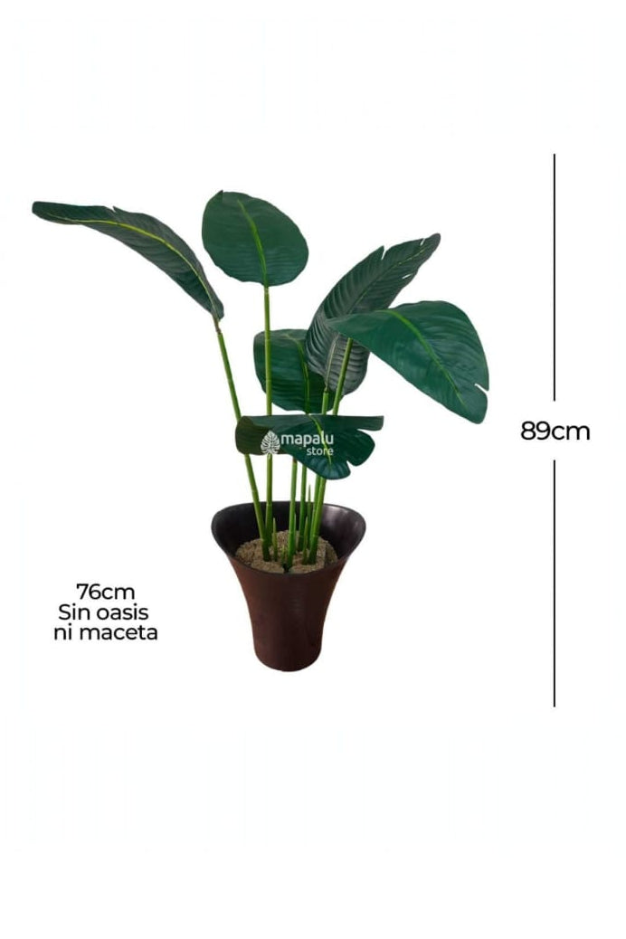 Planta Artificial Bijao 89cm