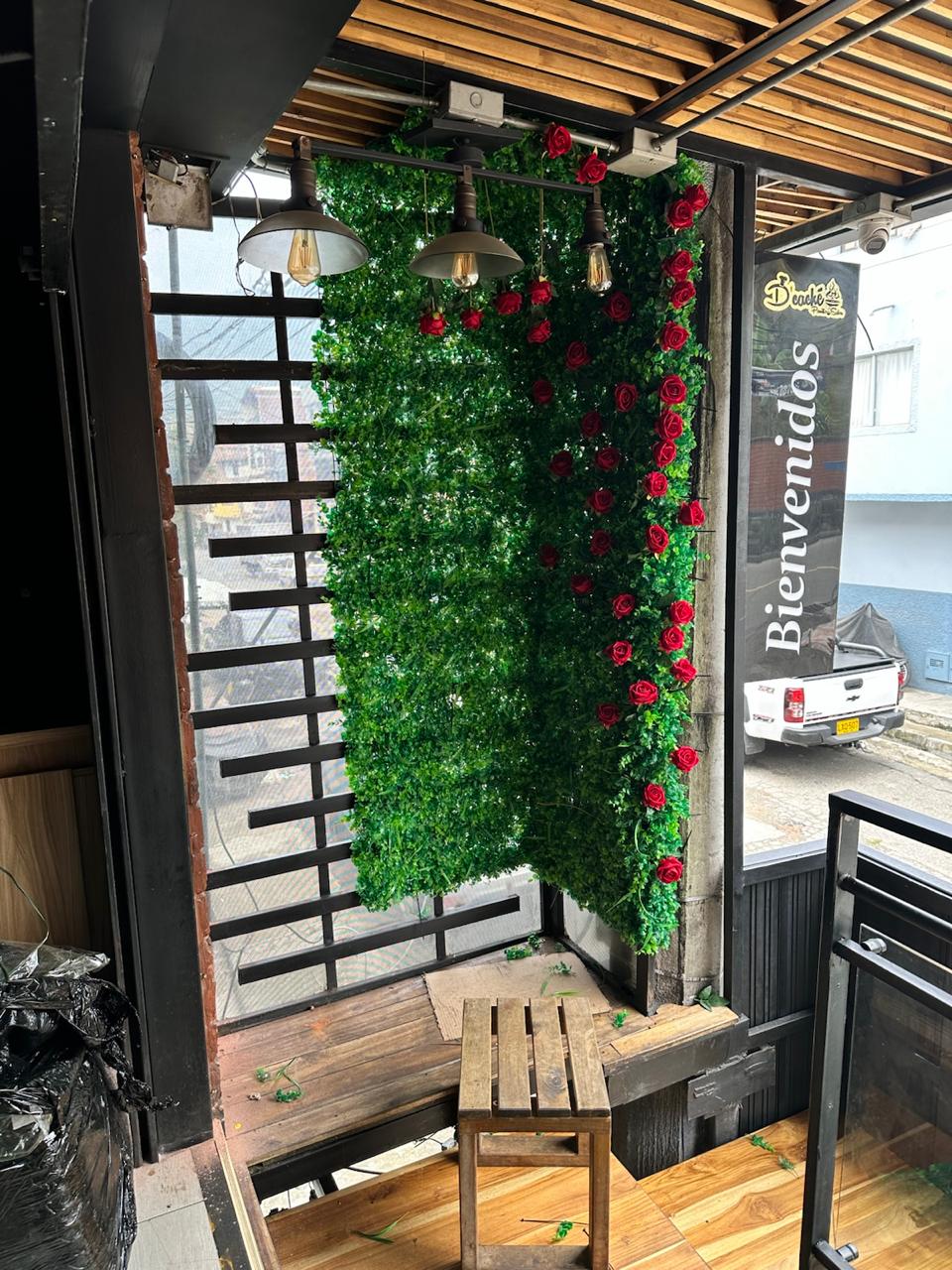 Proyecto Muro con Flores