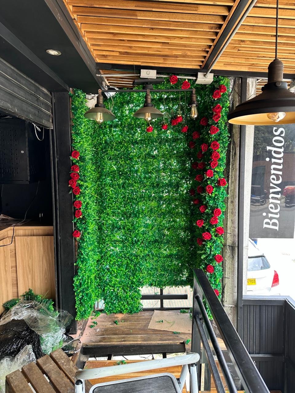 Proyecto Muro con Flores