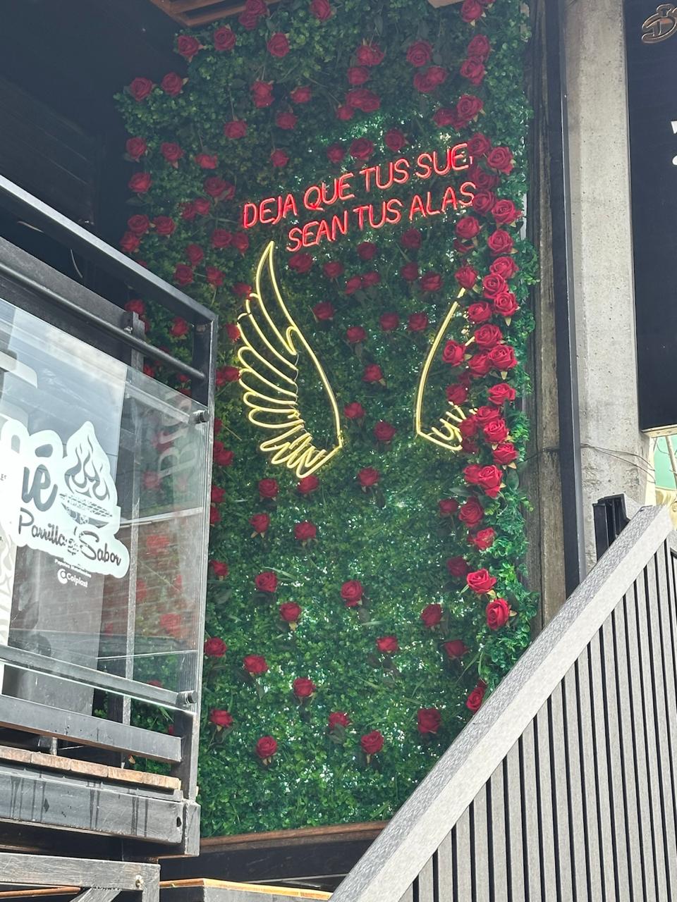 Proyecto Muro con Flores