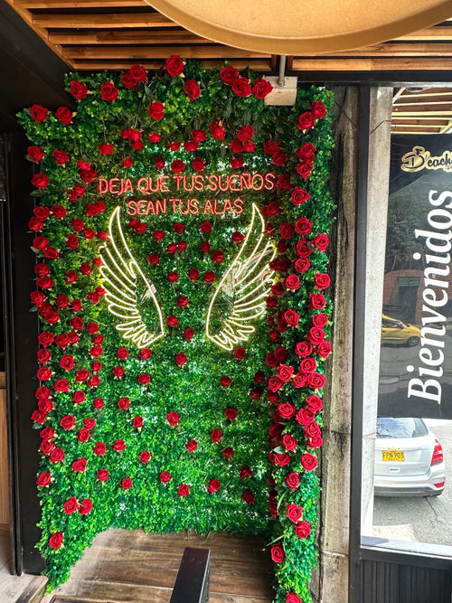 Proyecto Muro con Flores