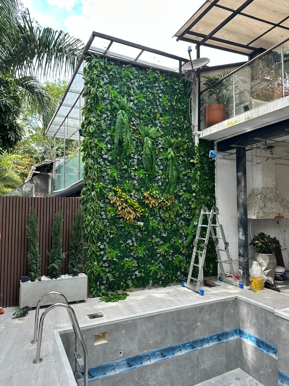 Proyecto Pared Piscina · TRQ