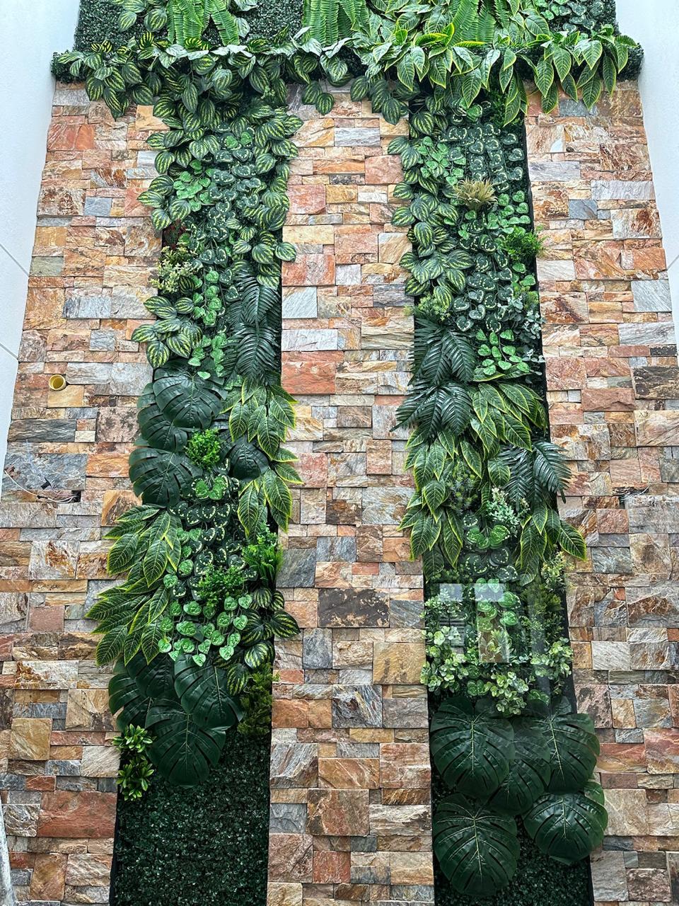 Hoja Balazo Tallo Largo Artificial 64cm