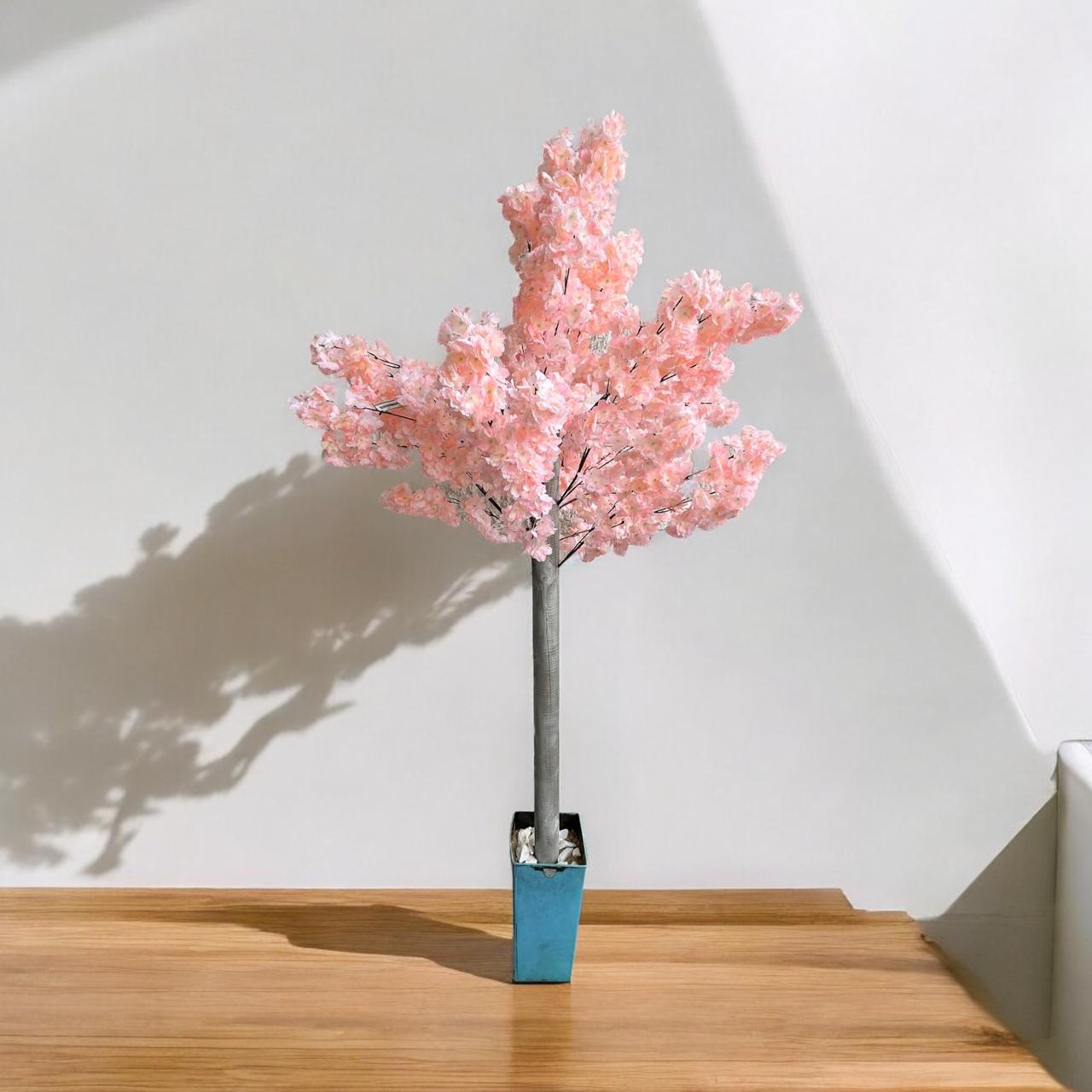 Arbol de Cerezo Artificial hojas Naranja 2 metros (sin Matera)