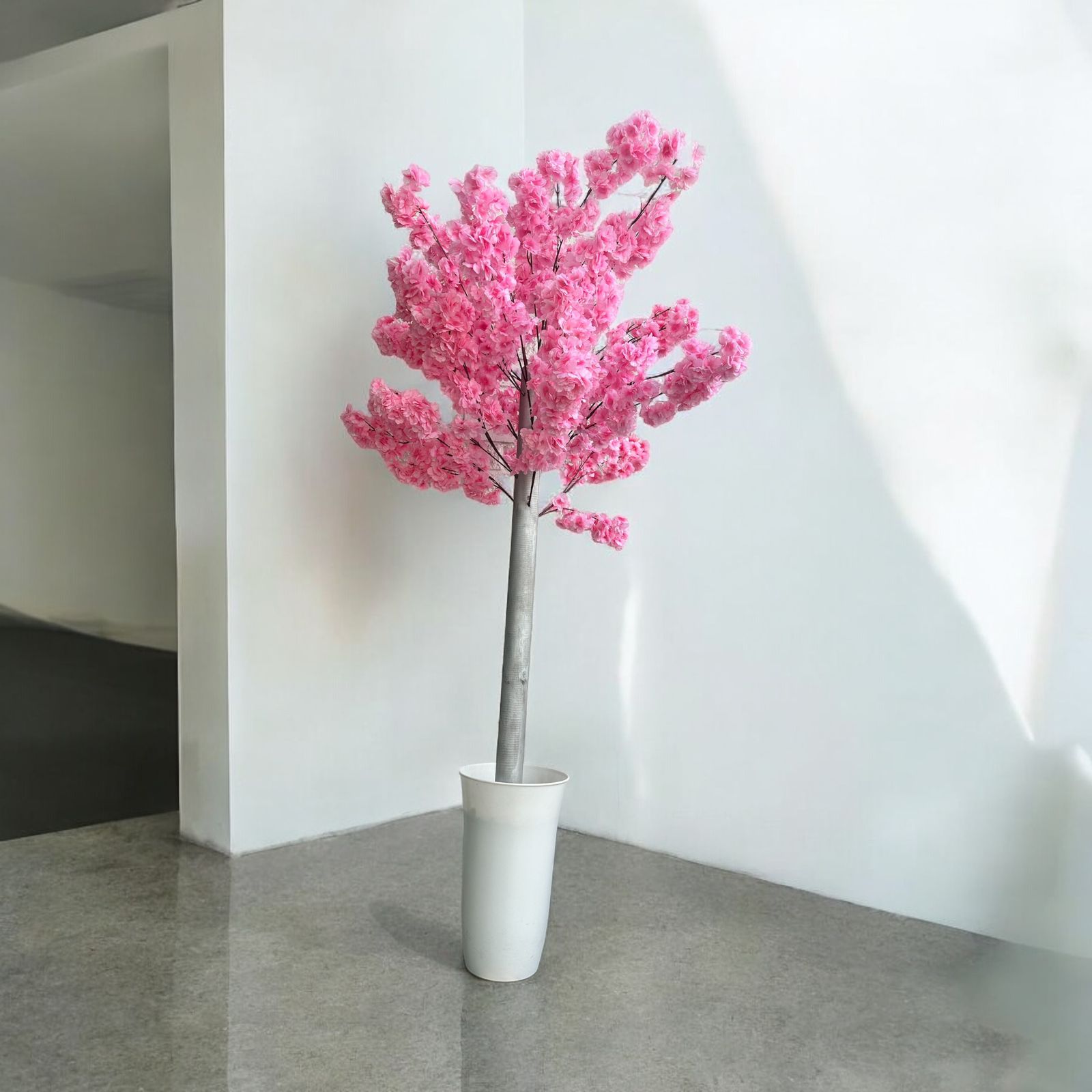 Arbol de Cerezo Artificial rosado 2 metros de Artura (Sin Matera)