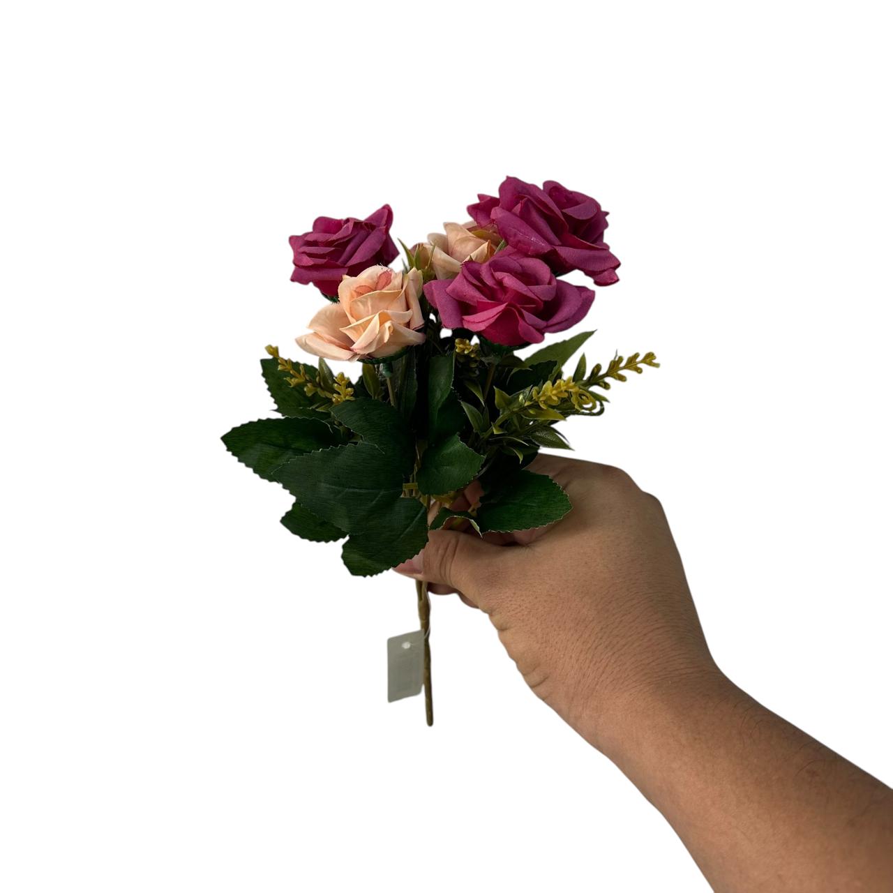 Ramo de Rosa Artificial Chinesis