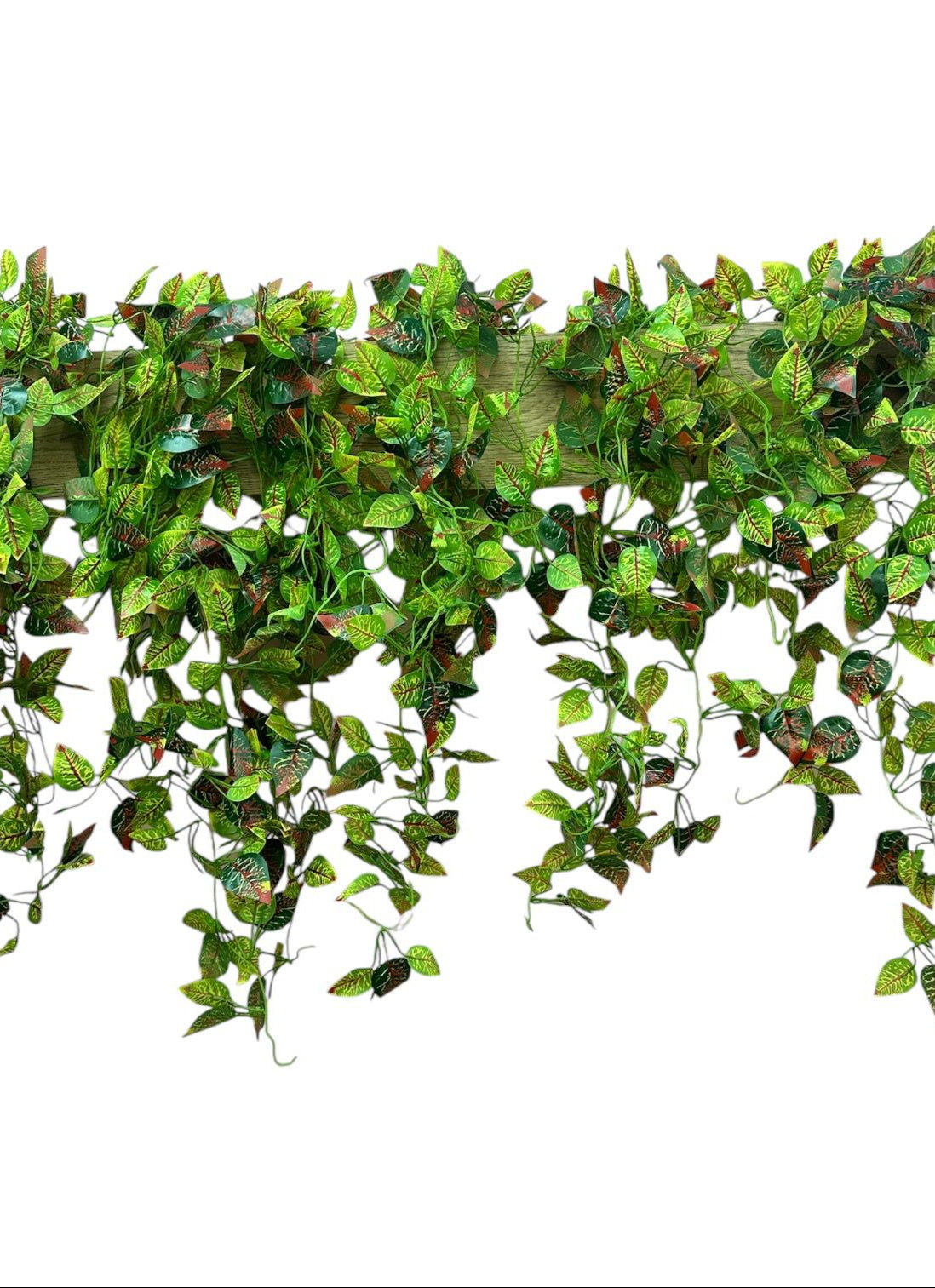 Enredadera Decorativa Artificial Croton Colorida  100cm