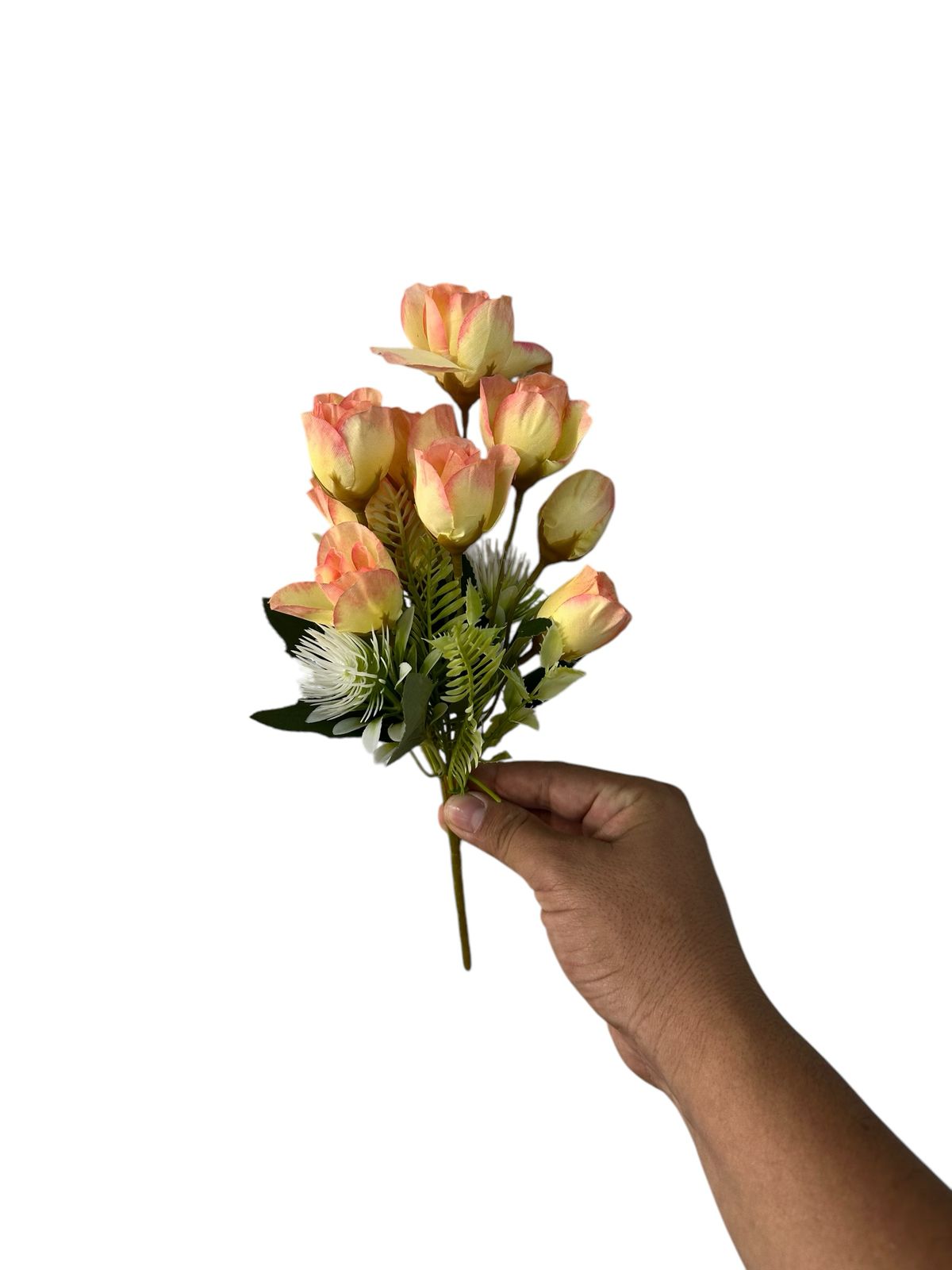 Ramo de Rosa Artificial Eustoma