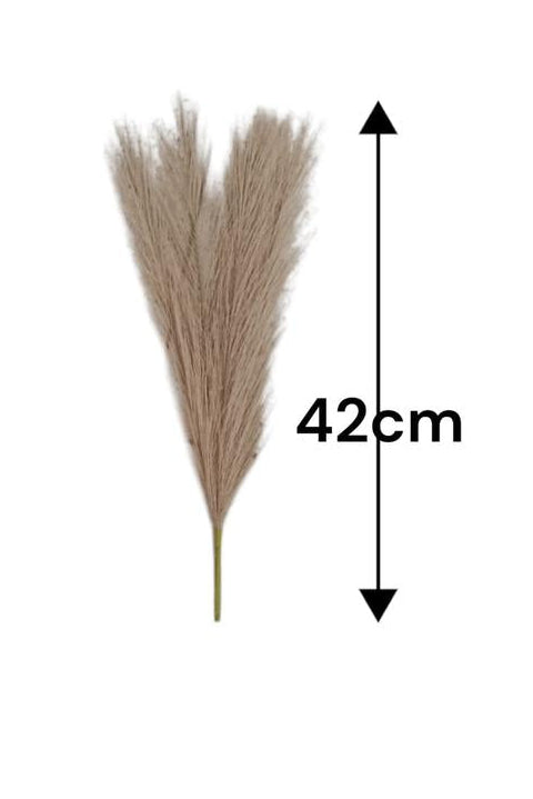 Pampa Artificial Pequeña Café 42cm