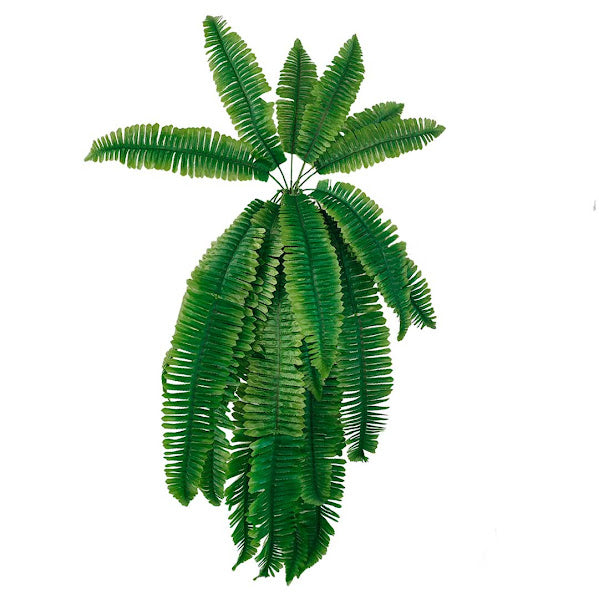 Helecho Decorativo Artificial Premiun Hojas Largas