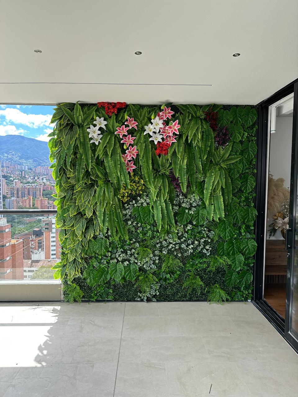 Helecho Decorativo Artificial Premiun Hojas Largas