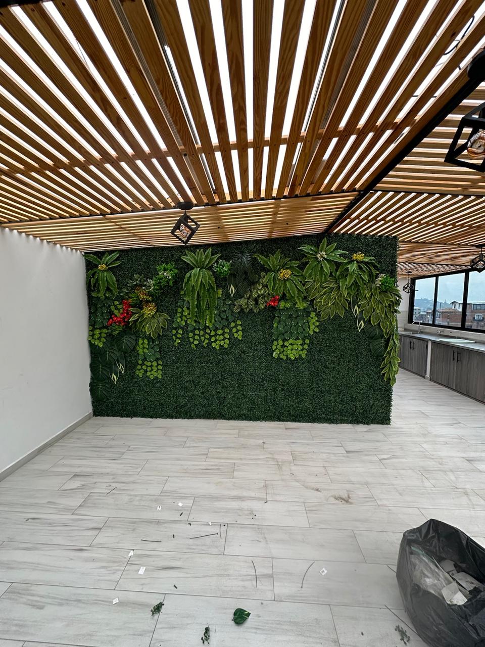 Rama Artificial Hojas de Mango Realista 76cm